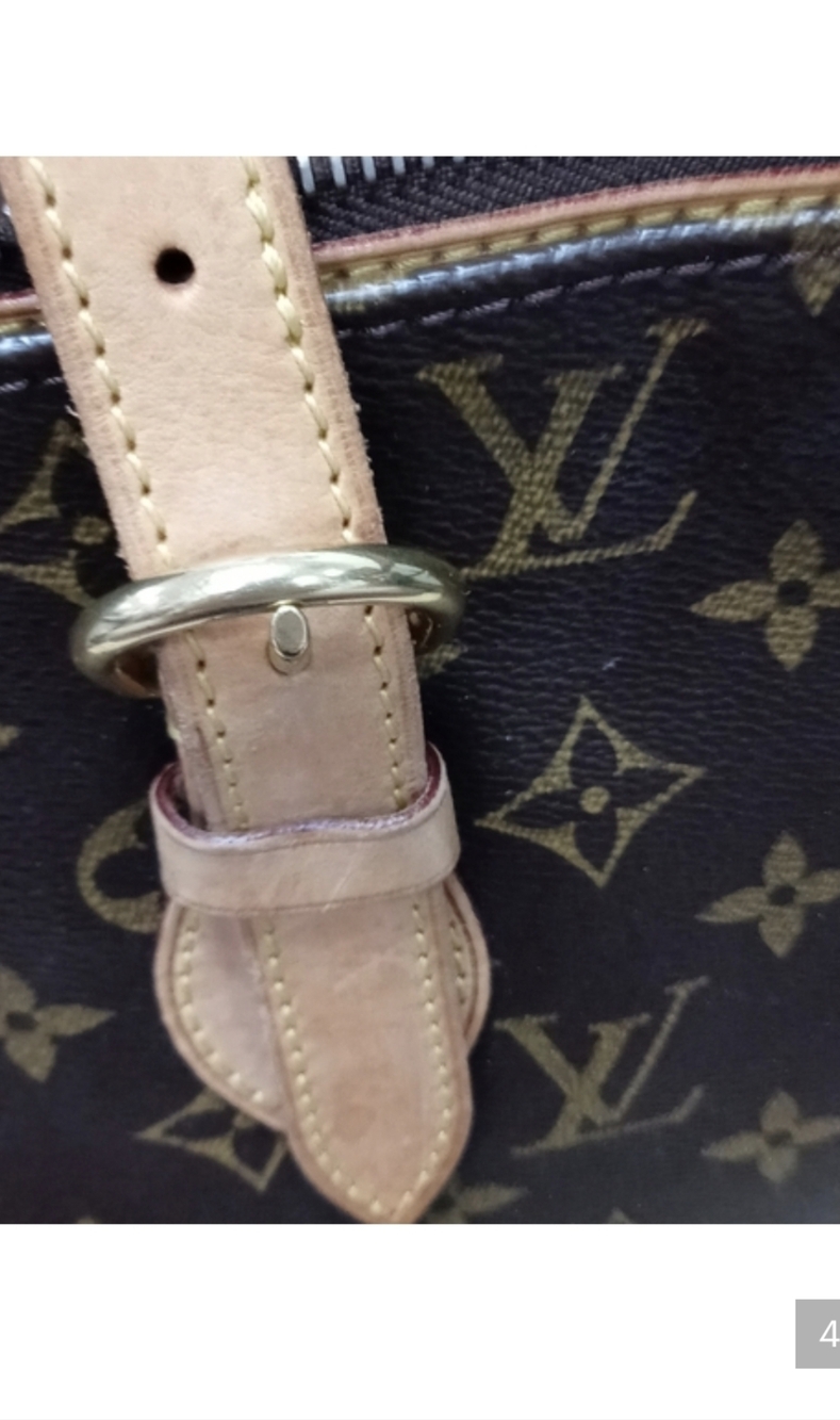 Authentic Louis Vuitton Brown and Tan Monogram Handbag - Picture 11 of 15